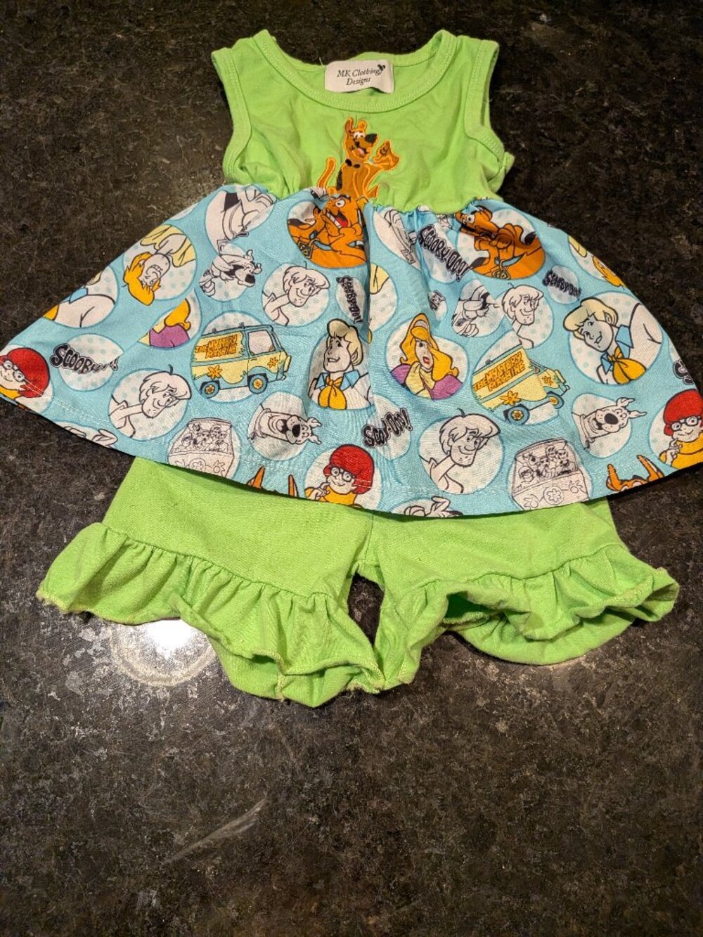 Scooby Doo Shorts Set